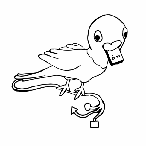 USB Pigeon by Din Waismark